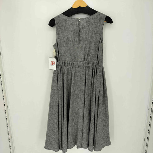 ルネ Rene Linen-Like Dress ノースリーブリネンライクワンピース レディース  38